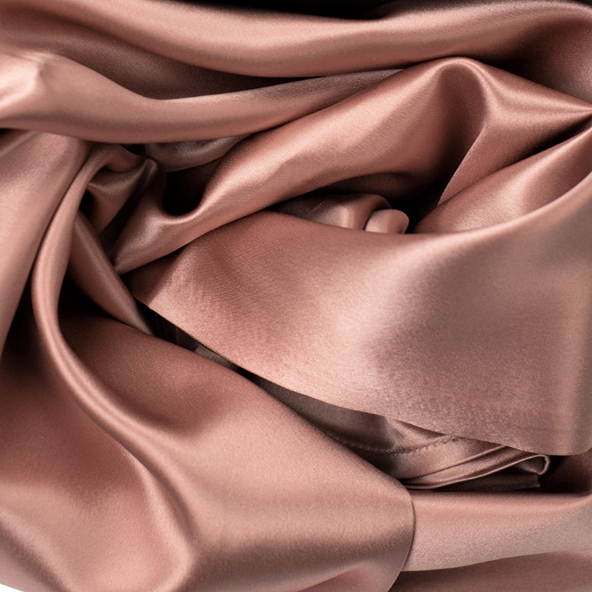 Rose Gold (Warm Pink) | 100% Mulberry Silk Pillowcase - Twin Pack