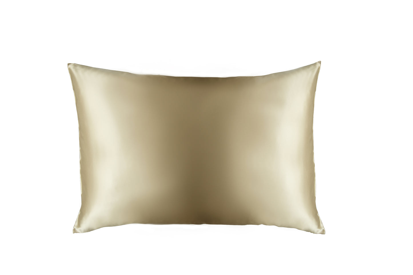 Champagne Flute (Tan) | 100% Mulberry Silk Pillowcase -Twin Pack