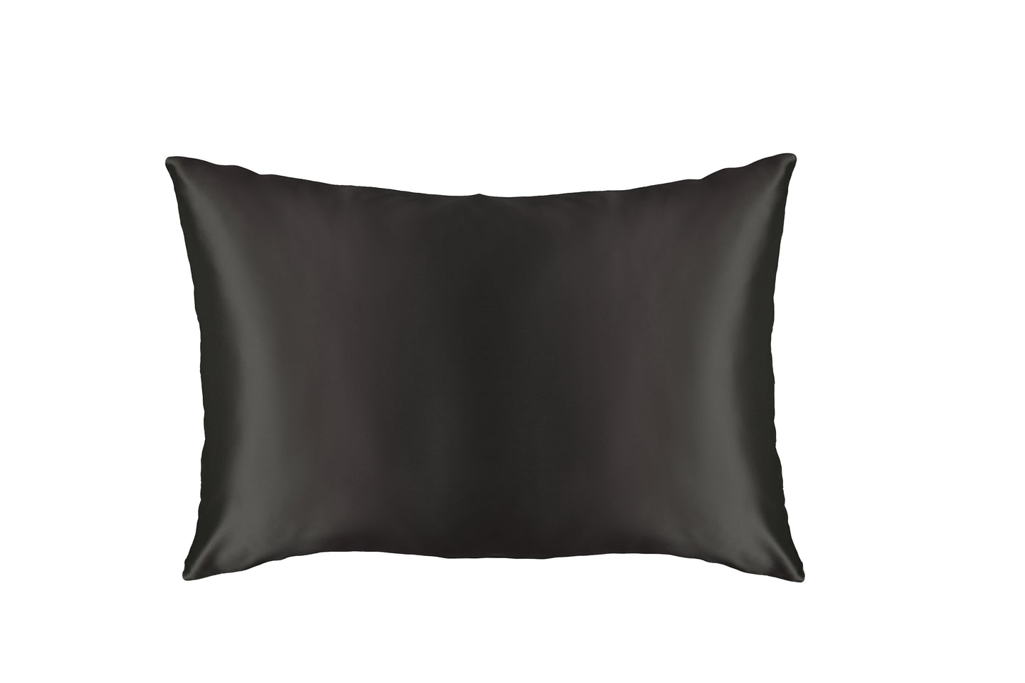 Deepest Onyx (Black) | 100% Mulberry Silk Pillowcase -Twin Pack